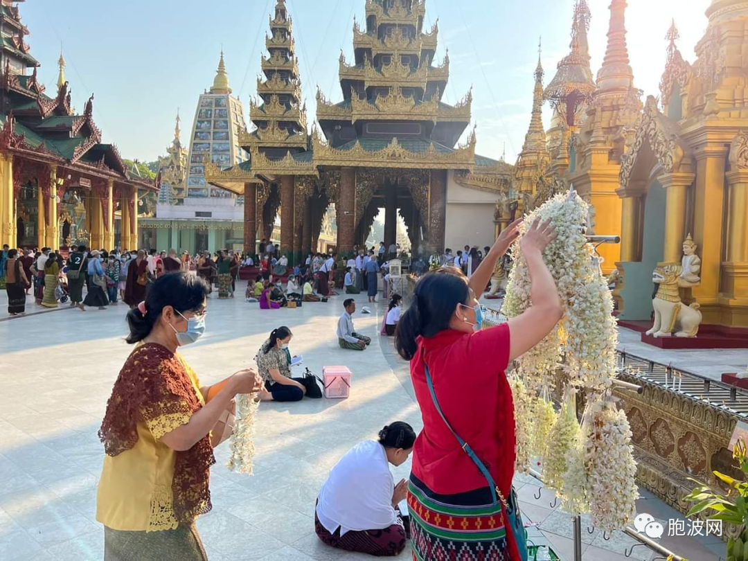 2022年缅甸传统自榜月盈节