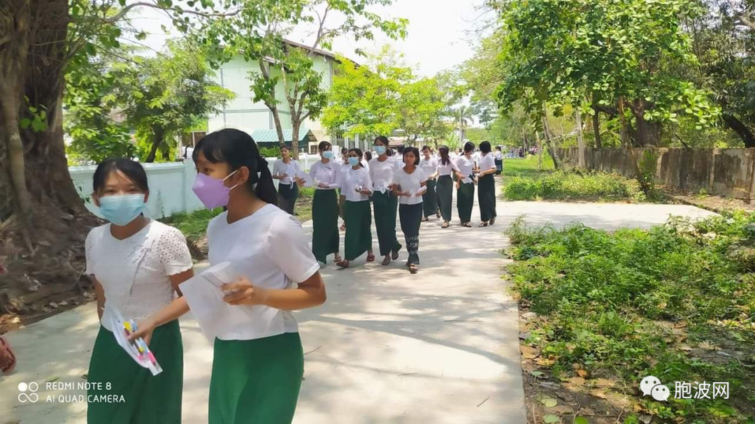 缅甸全国十年级高考今日开始！