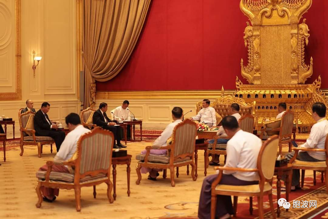 ​东盟轮值主席缅甸问题特使柬埔寨外长抵达缅甸