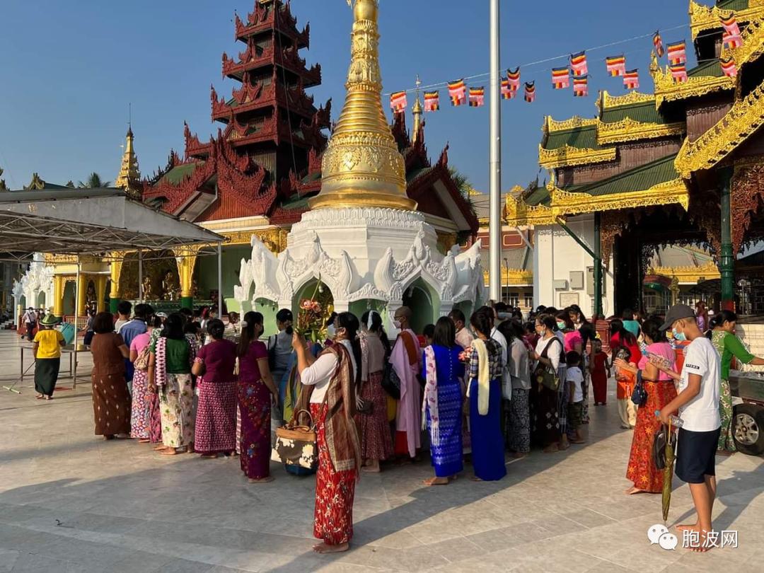 2022年缅甸传统自榜月盈节