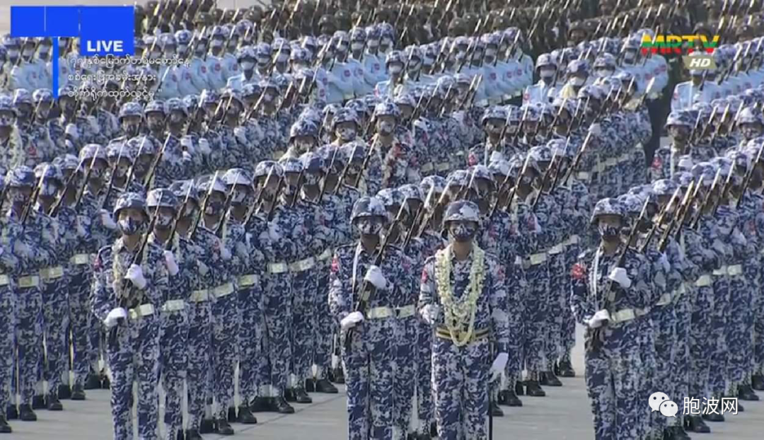 缅甸77周年建军节！