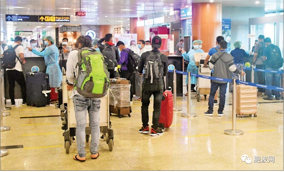 缅甸国际旅游业重启！国际游客仰光国际机场入境