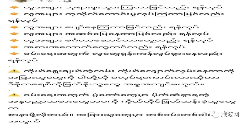 缅甸网民的呐喊：你们的“革命”是极端是仇视是嫉妒！