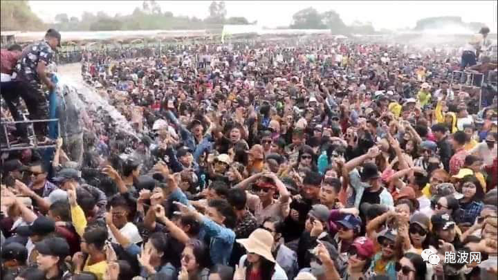 2022年4月16日，泼水节最后一日​