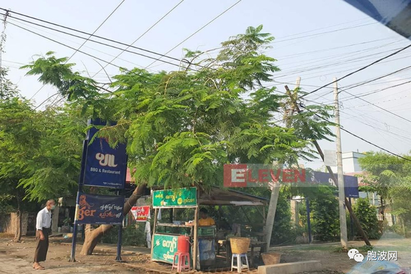 图片集：狂风暴雨后的缅甸