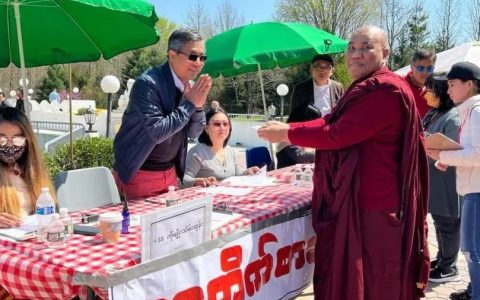 旅美缅甸人为“革命”筹款，收获满满