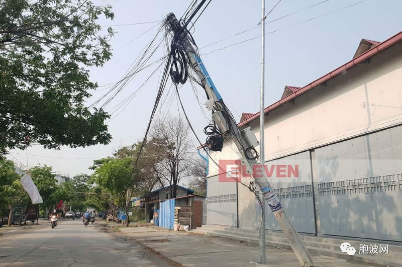 图片集：狂风暴雨后的缅甸