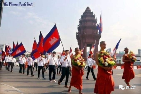 照片新闻：东南亚各国隆重举行佛祖日