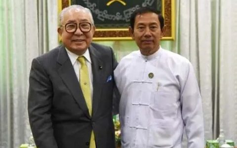 日缅友好协会主席会晤巩发党主席