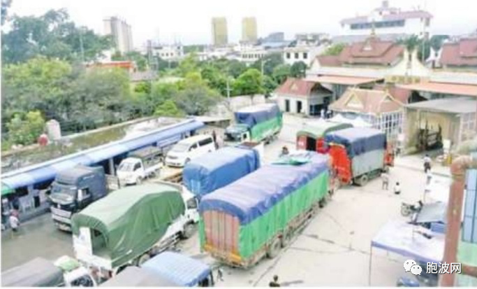纸媒报道缅中边贸好消息：两国货车可以直接出入无须换车