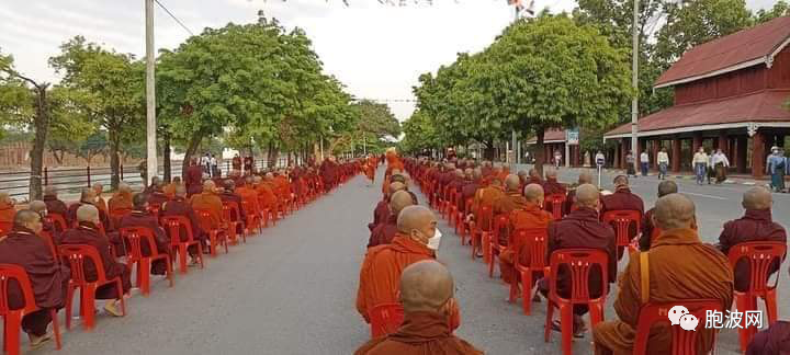 照片新闻：东南亚各国隆重举行佛祖日