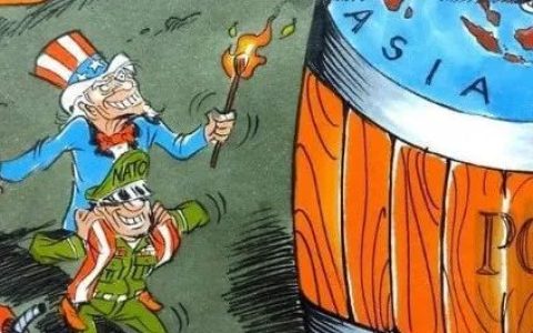 ​缅甸的讽美漫画：打烂全球的搅屎棍