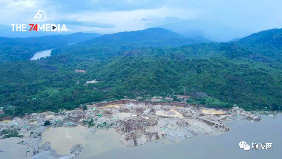 伊江上游密松附近淘金企业严重破坏人文与自然环境