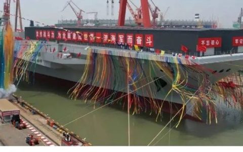 缅甸官媒及原反H媒体都报道了中国第三艘航母下水