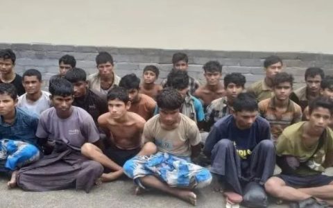 缅甸又捕获非法入境的孟加拉裔偷渡客