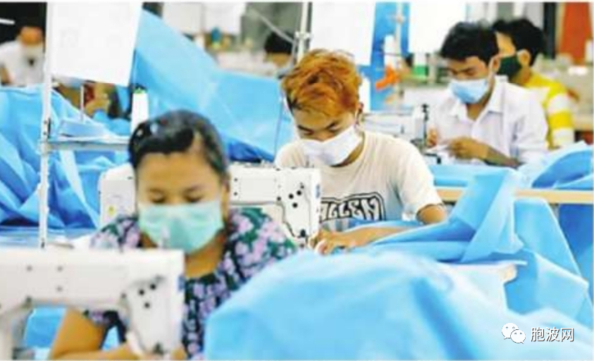 缅甸来料加工企业671家，为四十万工人提供就业