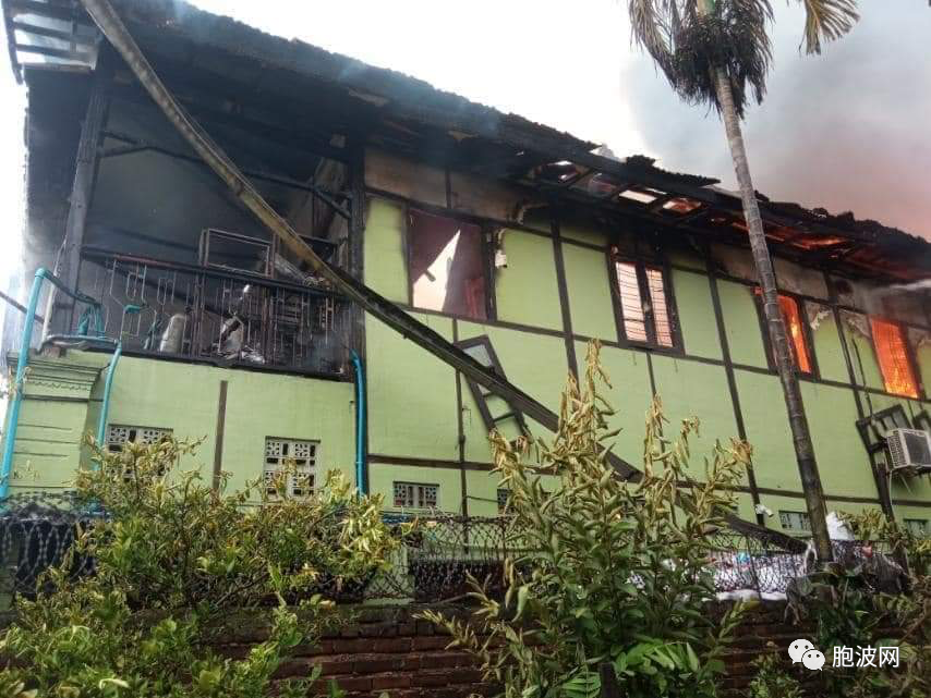 东宇市一餐馆失火，造成一70岁中风老人身亡