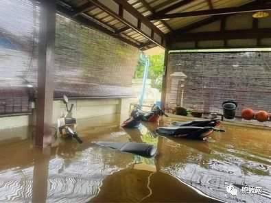 今早大雨曼德勒省彬乌伦多处被水淹！