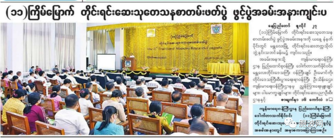 第11届缅甸传统医学学术研讨会在缅医大举行