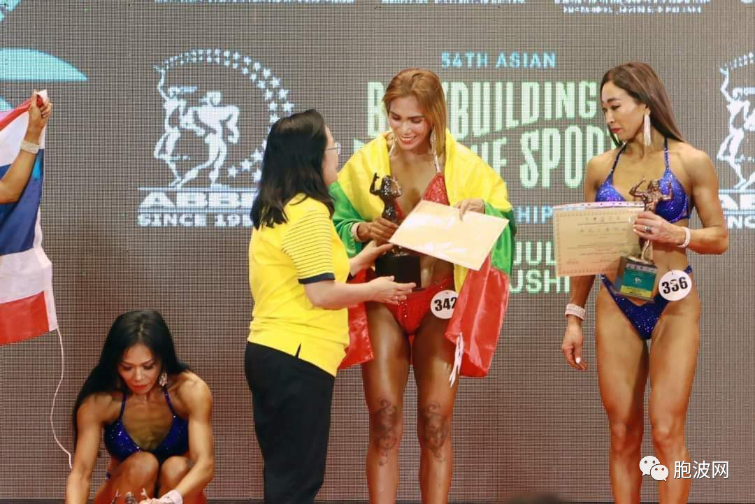 缅甸运动员玛艾丹达凯​健美获金牌