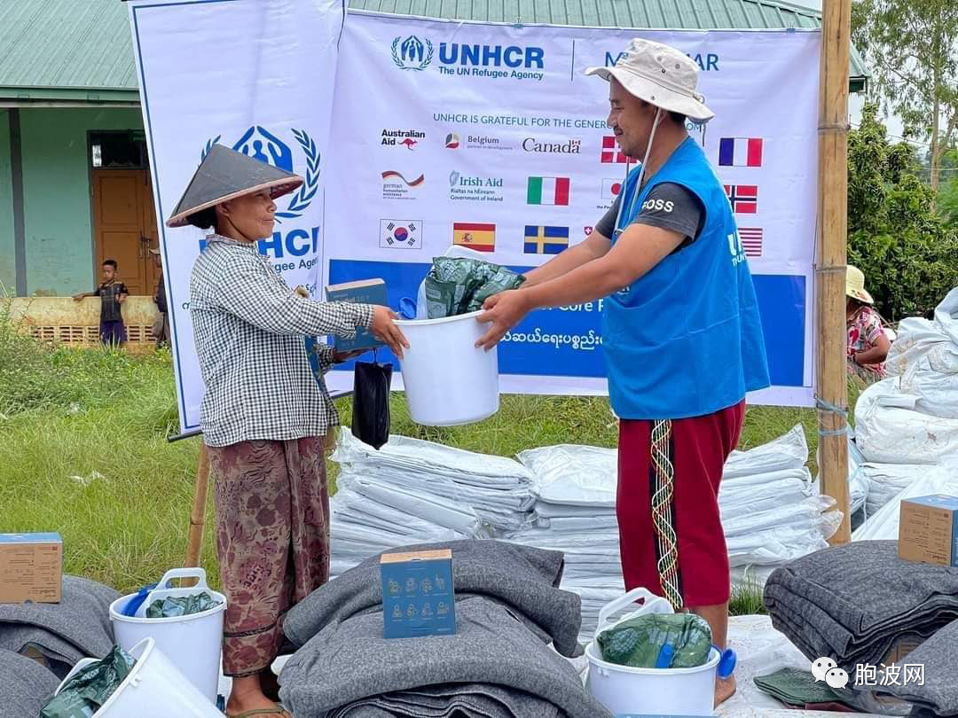 联合国难民署对克亚邦、掸邦战乱地区实施人道主义支援​