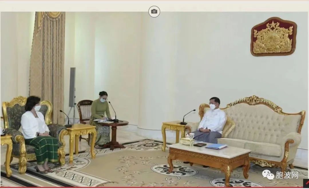 缅甸当局披露敏昂莱大将与联合国特使的会谈全过程，以消除……