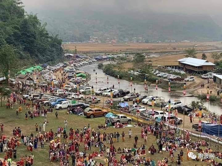 洞穴修炼三年三月三日的掸邦著名高僧今出山