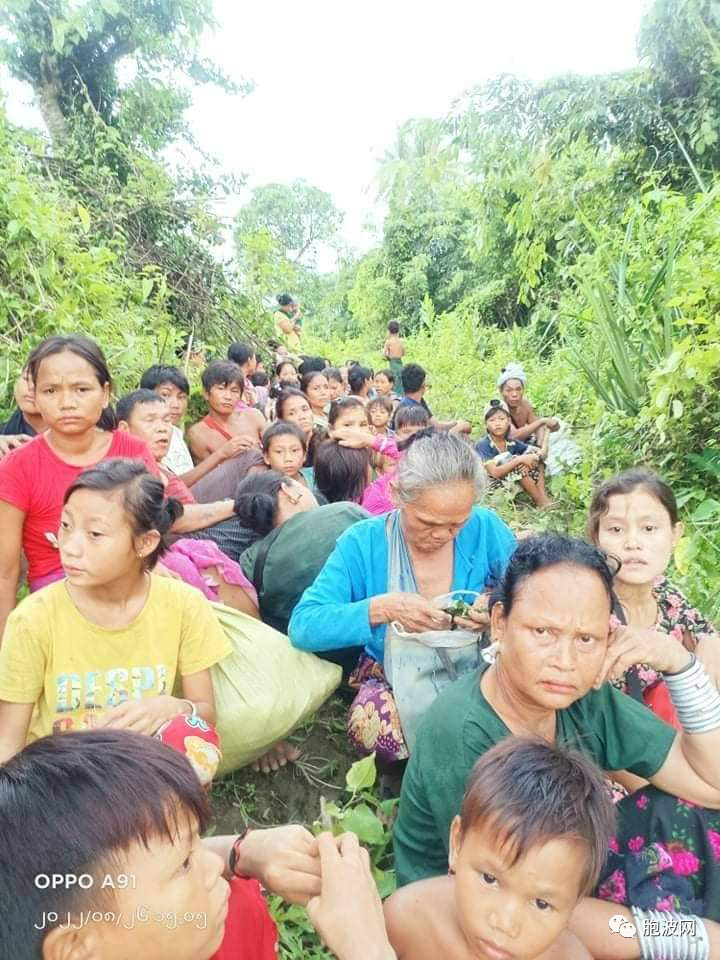 若开邦枪炮又响，当地居民又成难民！