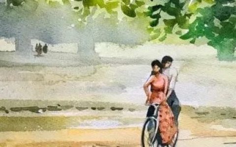缅甸画展：​情侣之城