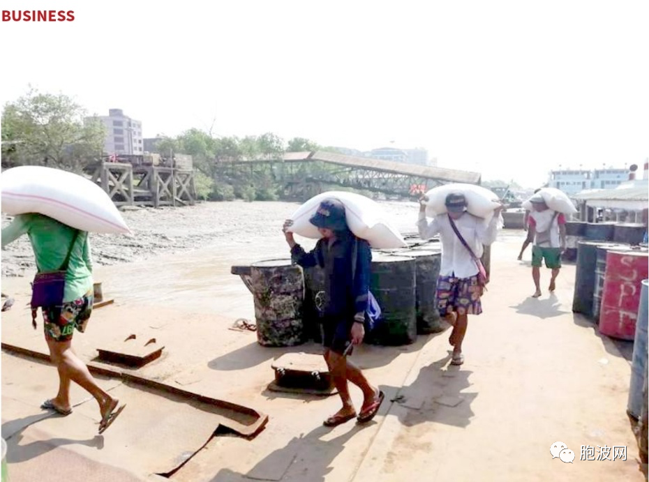 ​缅甸大米经海路出口，每周达12800吨，中国占6290吨！