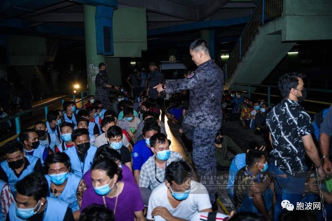 百余缅甸非法外劳在马来西亚被拘
