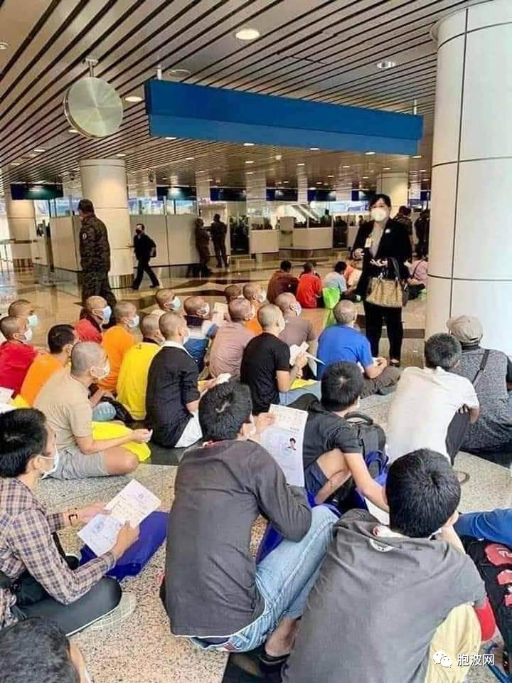 在马来西亚被拘留的149名缅甸公民由使馆安排包机回国