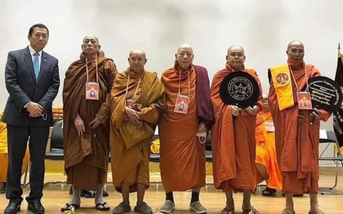 缅甸五名高僧荣获韩国颁发的世界和平荣誉奖
