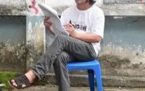 悲恸惋惜：缅甸幽默作家阿基多因病不治离世