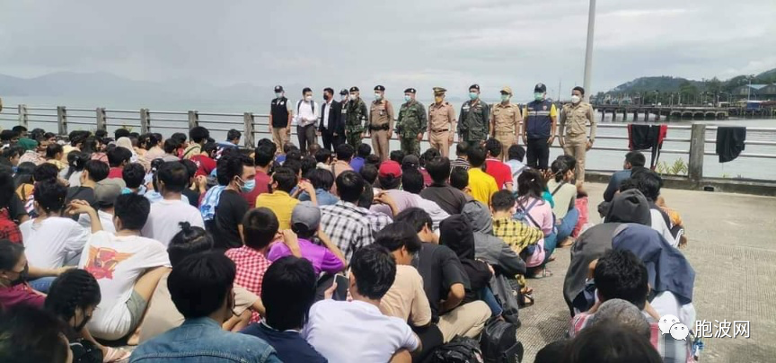 被囚禁在泰国监狱的210名缅甸公民被驱逐出境返回缅甸