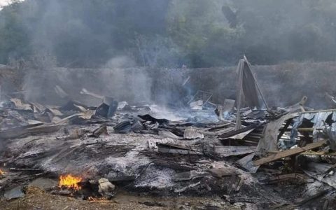 又一处民地武管辖区遭军方空袭