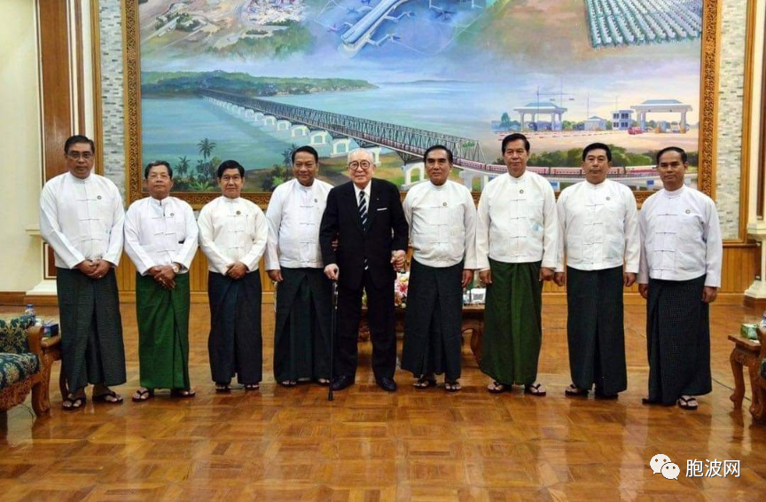 日缅友好协会会长活跃在缅甸政坛