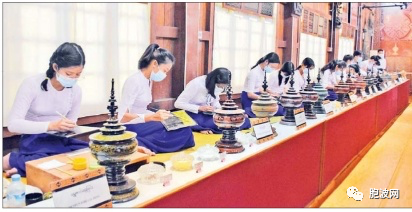 东南亚唯一的一所漆器职教学院（蒲甘）