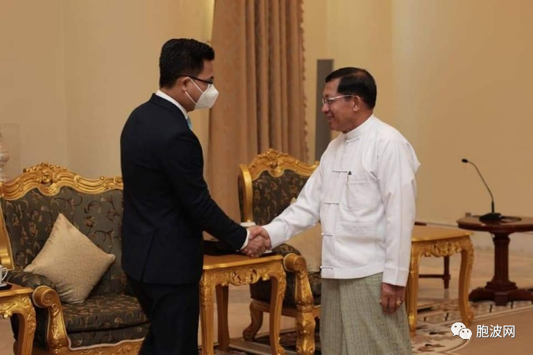 他不来我来？柬埔寨驻缅甸大使拜会国管委主席