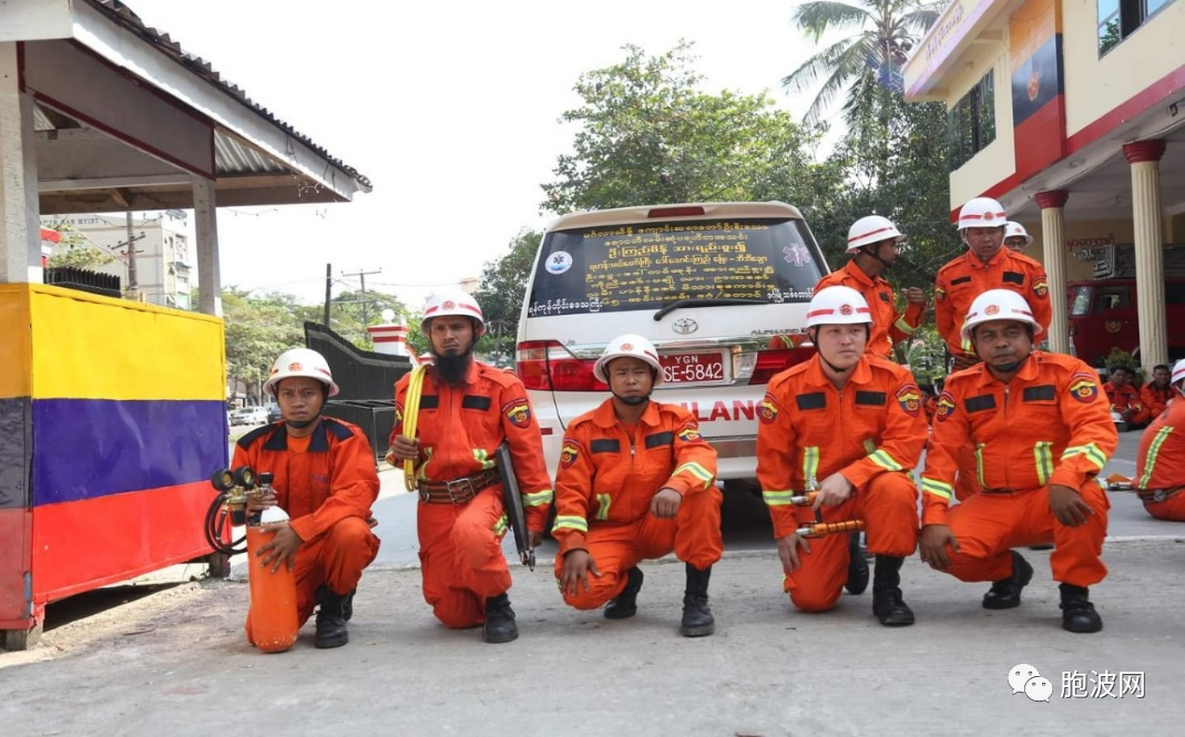 缅甸红十字会与慈善组织举办紧急抢救培训