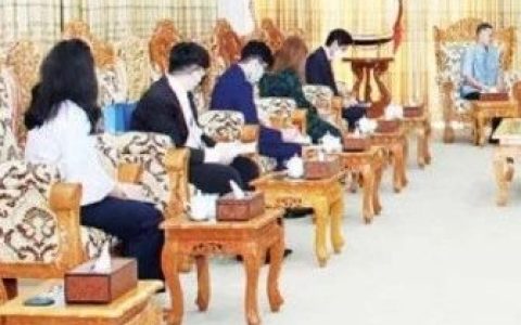 缅甸央行行长与泰国大使就两国边贸支付等金融事务进行交流