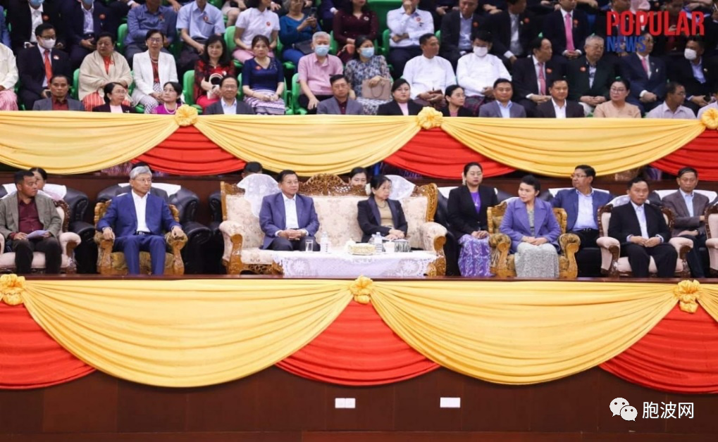 多家媒体报道缅甸领导人首次参加仰光华人春节庆典