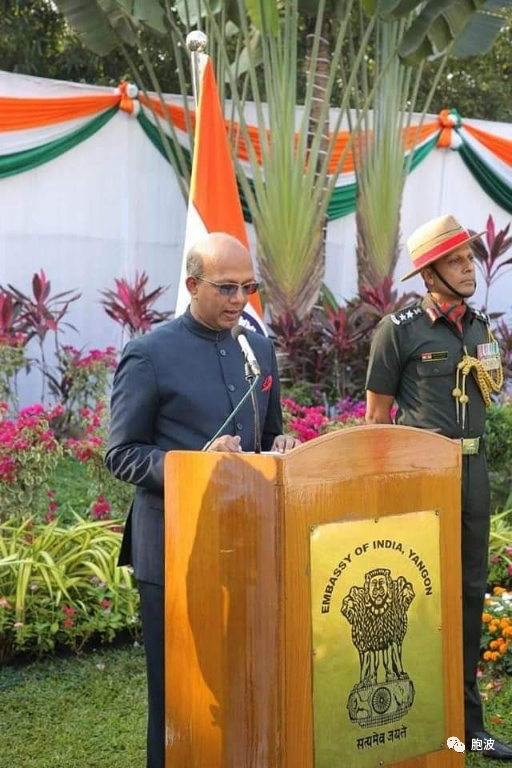 印度驻缅甸使馆举行74周年印度国庆日