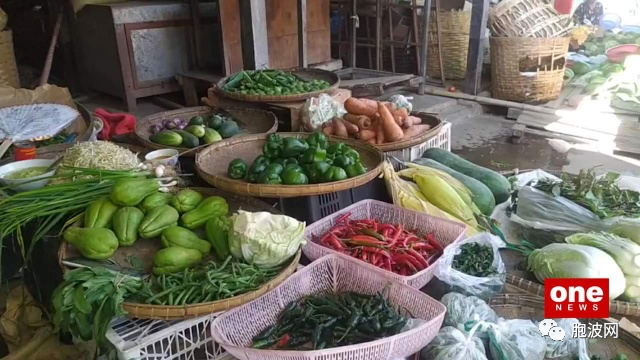 缅甸通胀严重影响菜市场生意