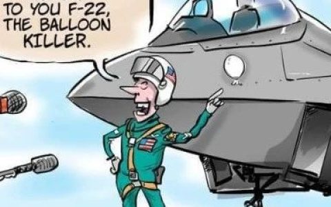 二月漫画：气球杀手F-22与$的下场！