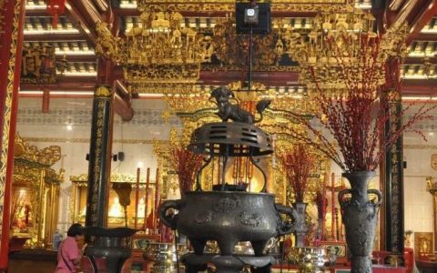 照片新闻：缅媒介绍200年历史的仰光广东观音古庙