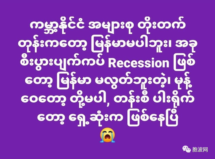 拥军人士KO OO PHYU PHYU的犀利语录四则