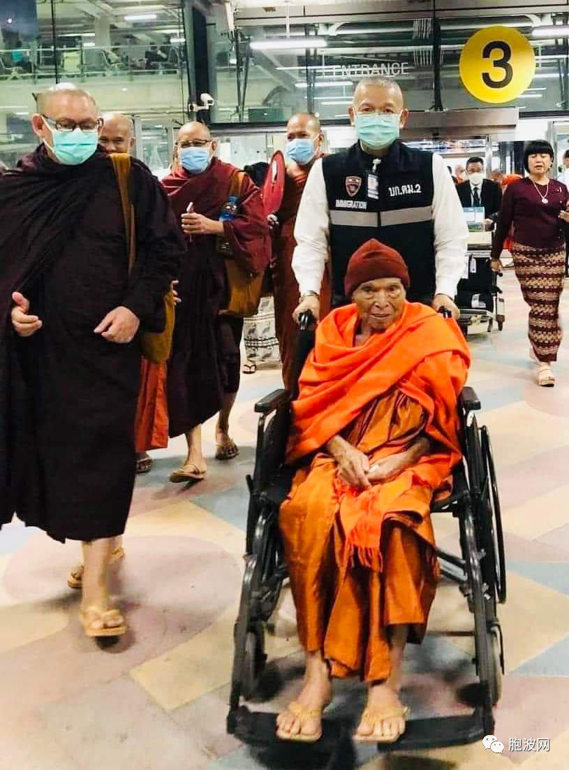 缅甸僧王八莫瑟雅多（大法师）前往泰国就医！