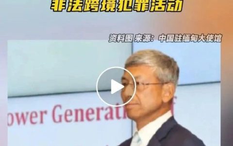 我驻缅甸大使：希望缅方高度重视严重性和危害性，加大力度打击网络诈骗等非法活动