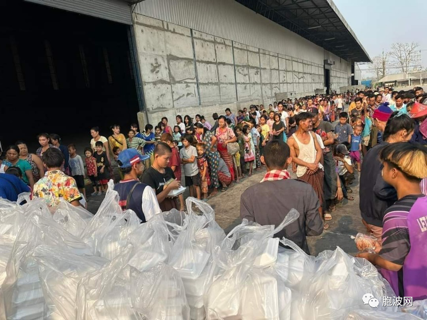 在泰国躲避战乱的缅甸难民有八千多